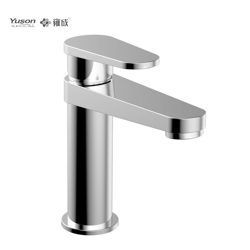 3338-30 Brass Faucet una vectis ornata conscendit calidam & frigidam pelvim mixer