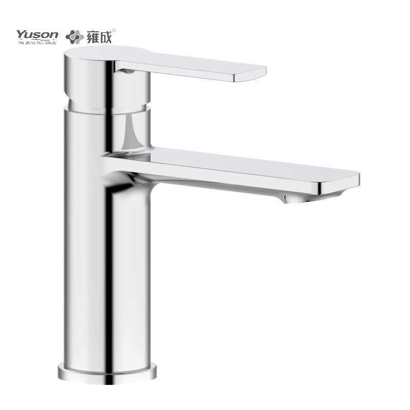 3378-30 Brass Faucet una vectis ornata constrata aqua calida & frigida pelvi faucet